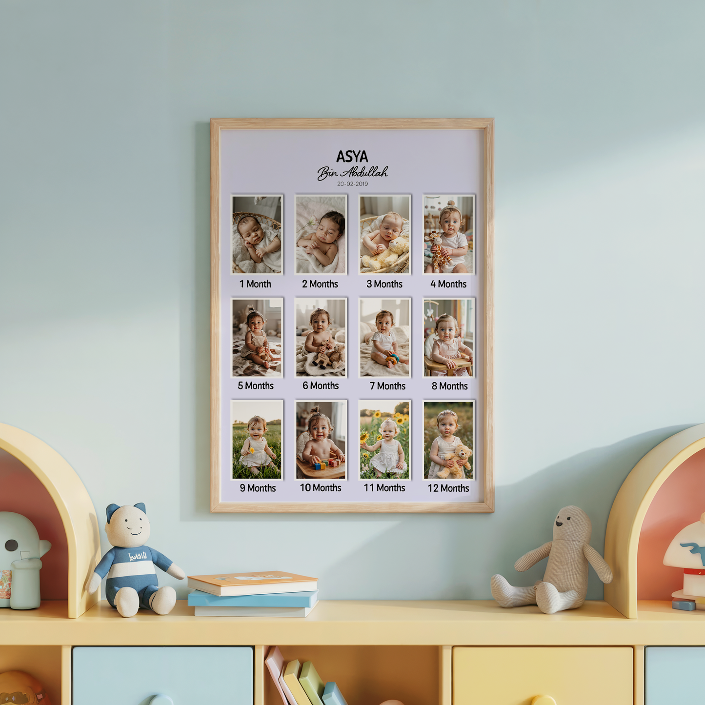 12 Months Photo Collage