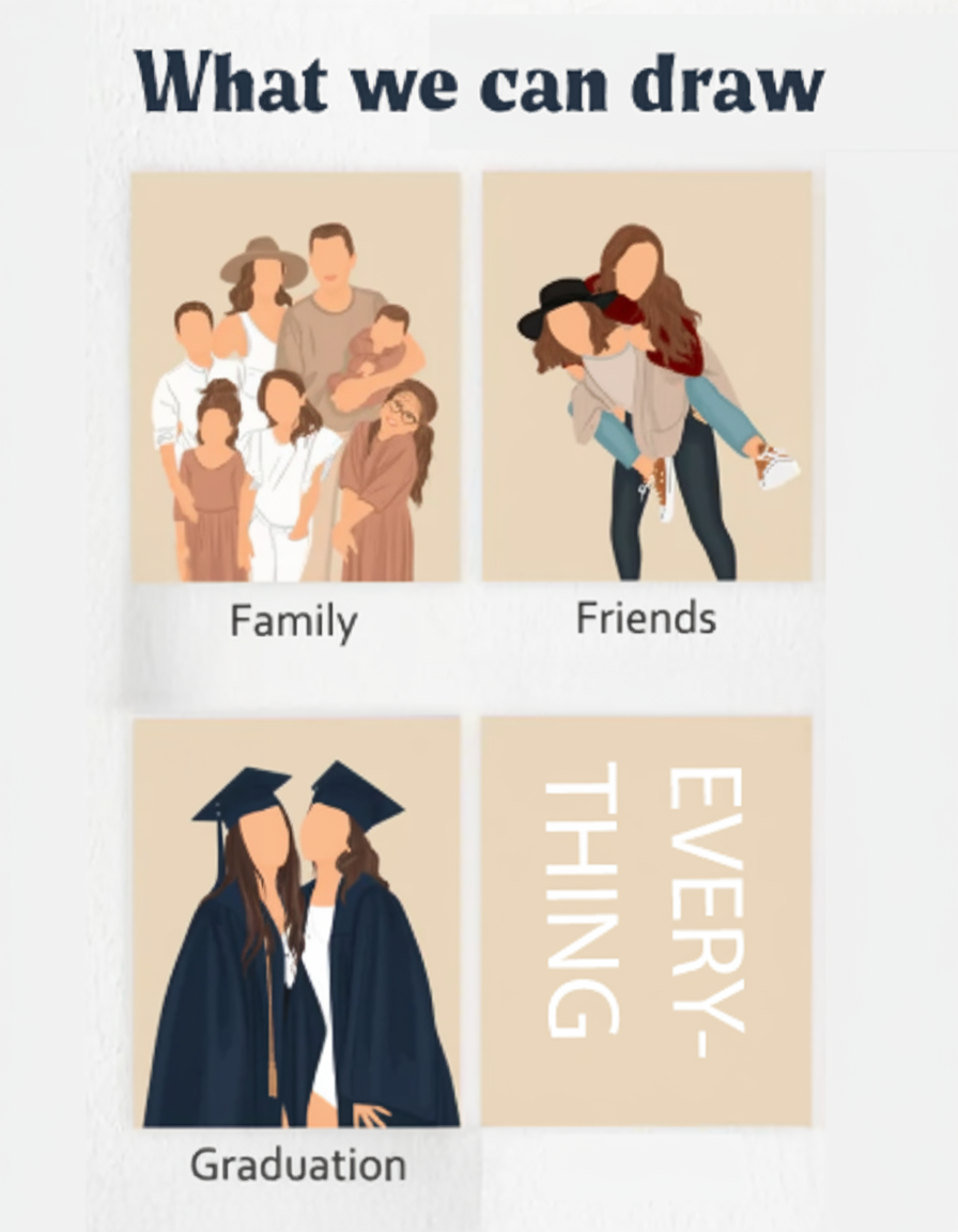 Custom Family Illustration