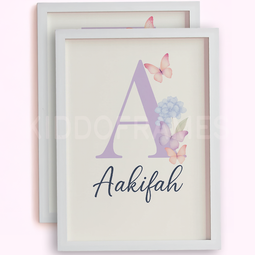 Butterfly Monogram — Name