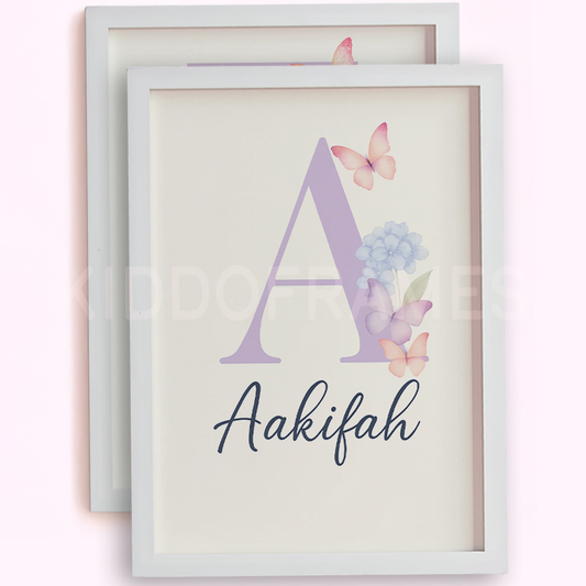 Butterfly Monogram — Name