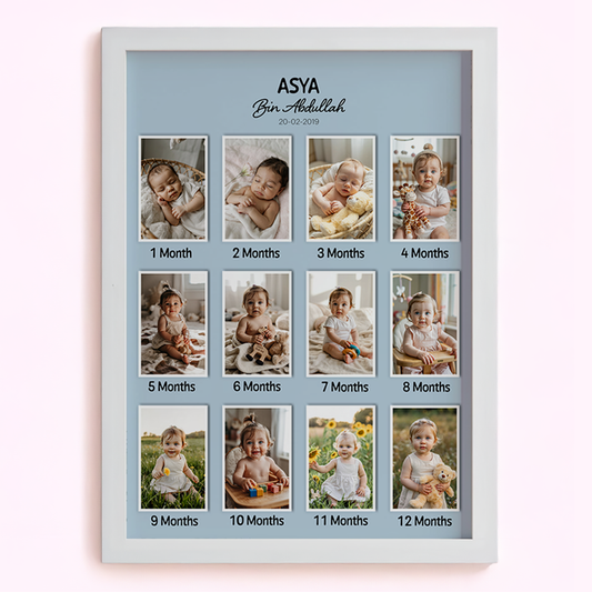 12 Months Photo Collage