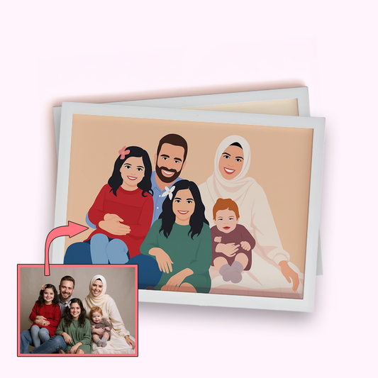 Custom Family Illustration