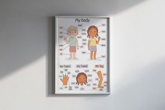 My Body: A Learning Poster